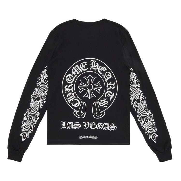 Chrome Hearts Las Vegas Exclusive Long-Sleeve T-Shirt Black