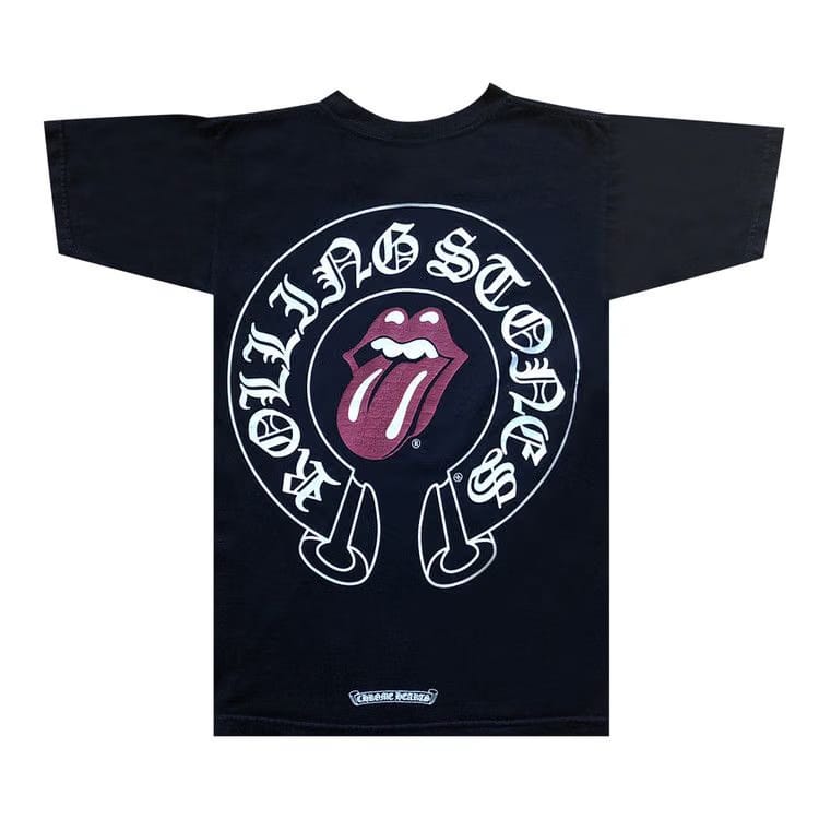 Chrome Hearts x The Rolling Stones T-Shirt Black