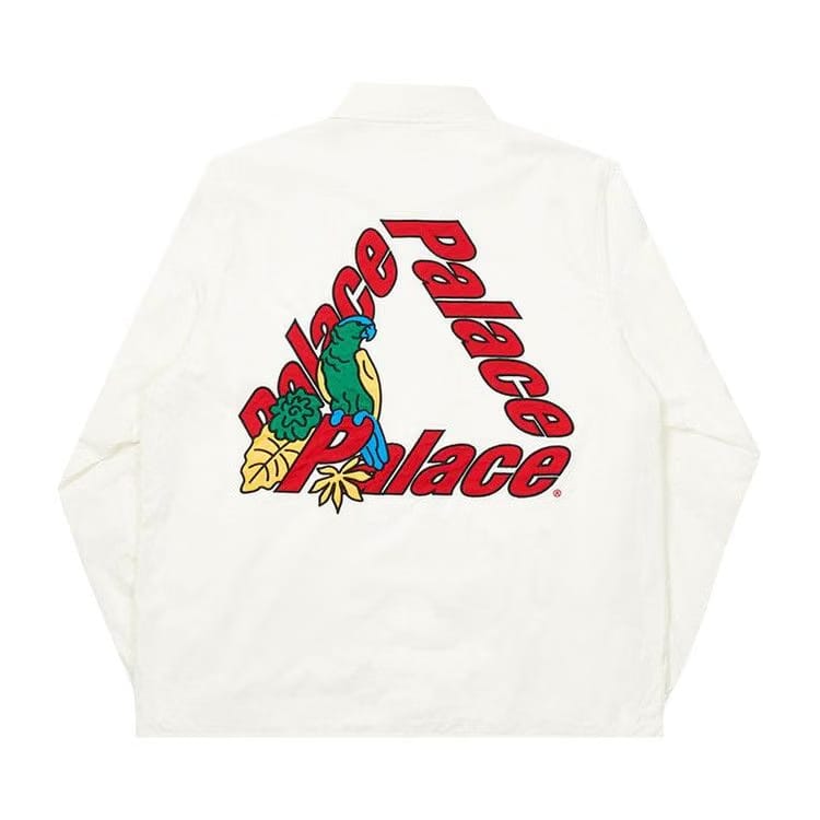 Palace Parrot Palace-3 Coach Jacket White