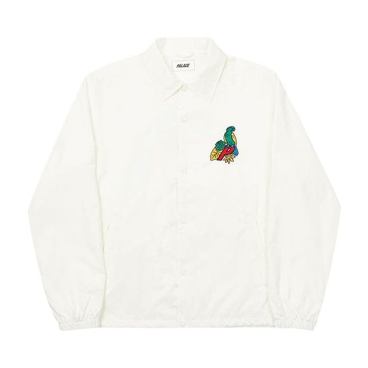 Palace Parrot Palace-3 Coach Jacket White