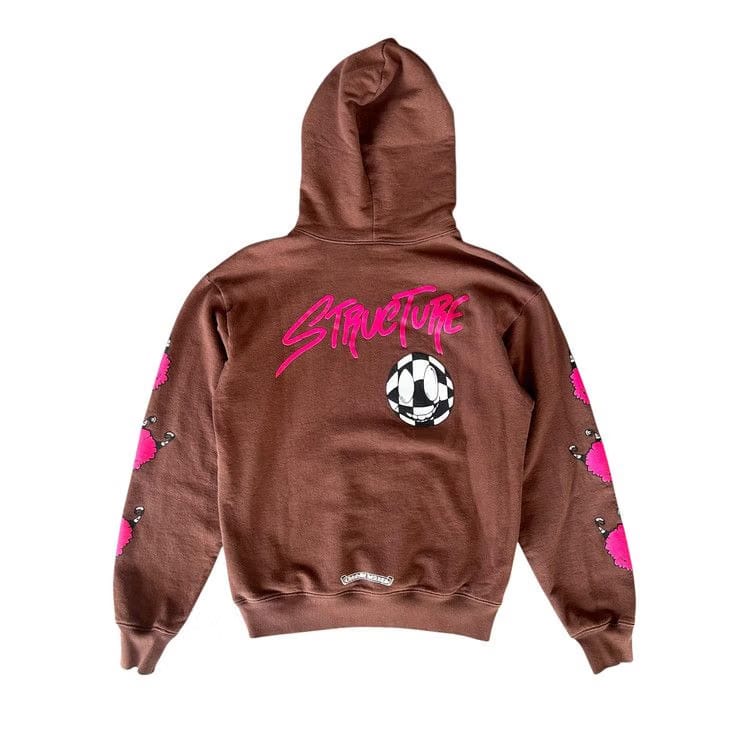 Chrome Hearts x Matty Boy Brown Structure Hoodie Brown