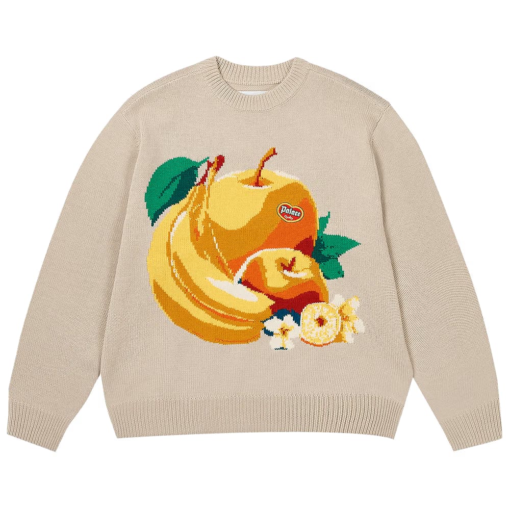 Palace Fruit Life Knit Soft White