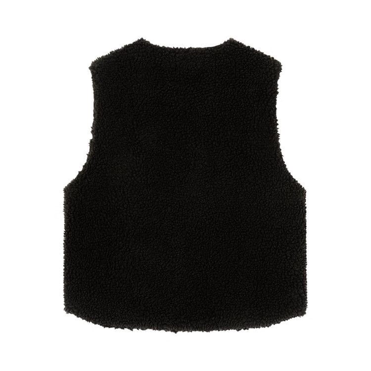 Stussy Wide Wale Reversible Vest Navy