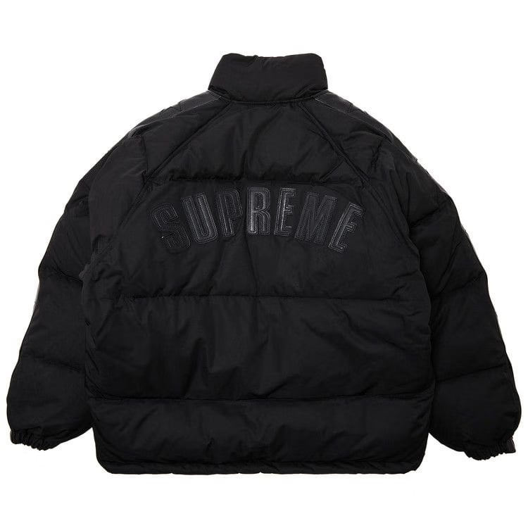 Supreme Star Sleeve Down Puffer Jacket Black