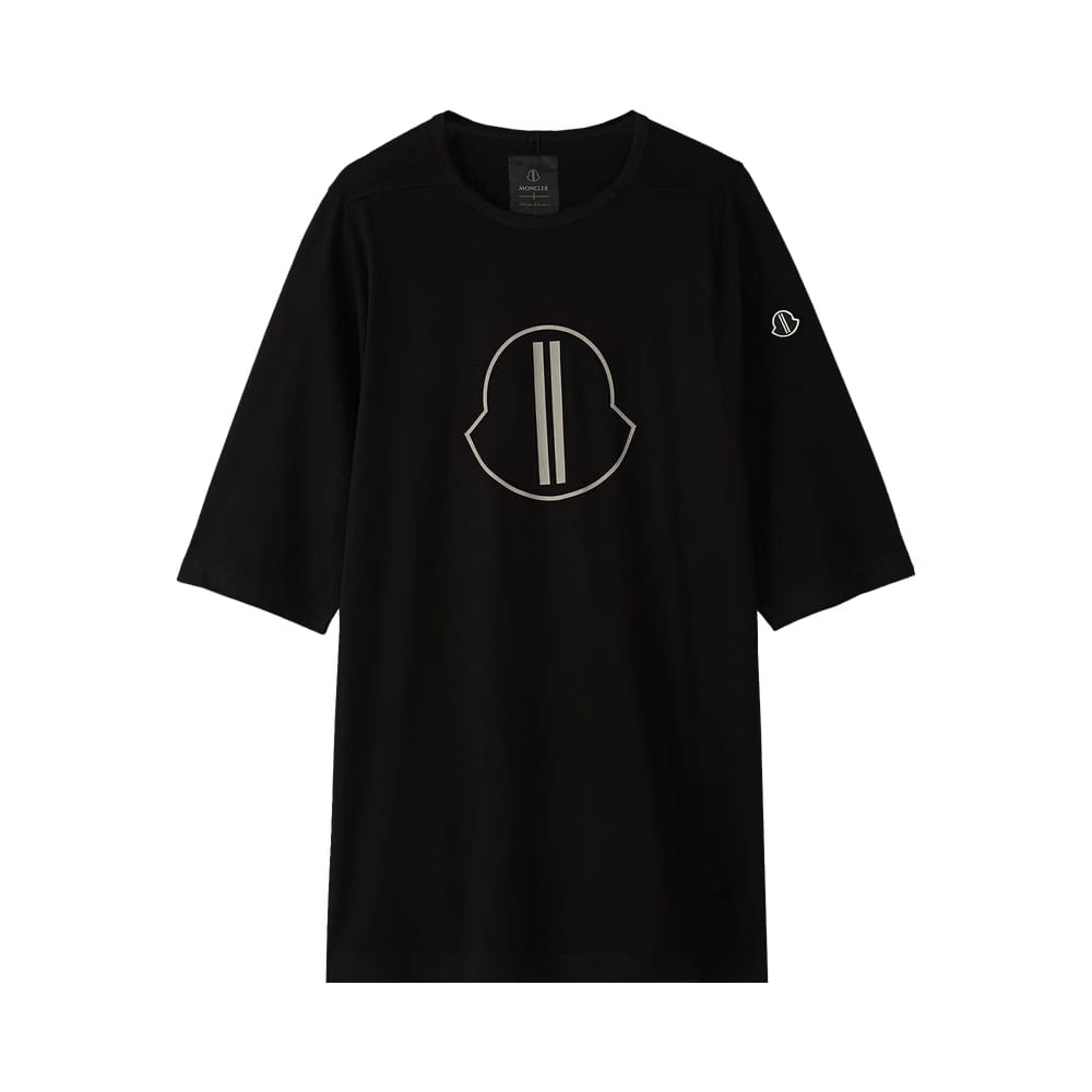 Rick Owens x Moncler Shorts-Sleeve Level T-Shirt Black