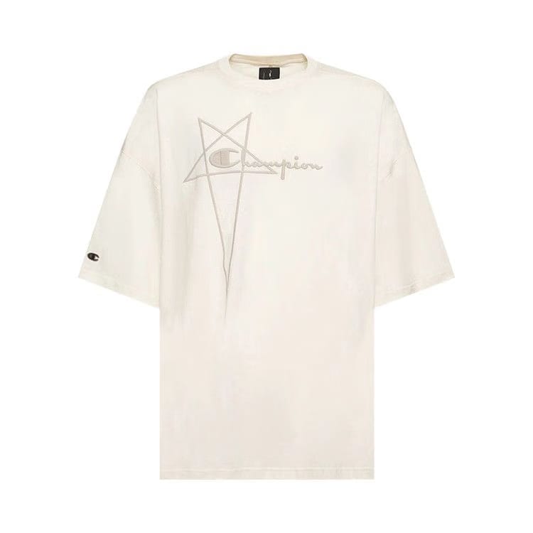 Rick Owens x Champion Tommy Shorts-Sleeve T-Shirt White