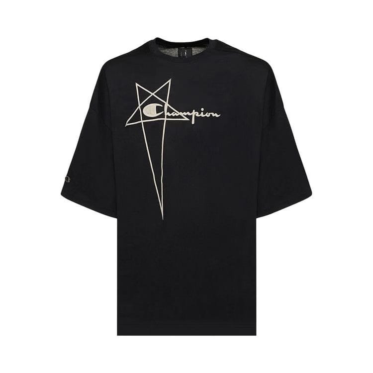 Rick Owens x Champion Tommy T-Shirt Black