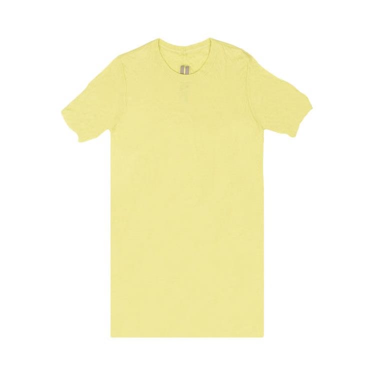 Rick Owens Double Layer Shorts-Sleeve T-Shirt Lime
