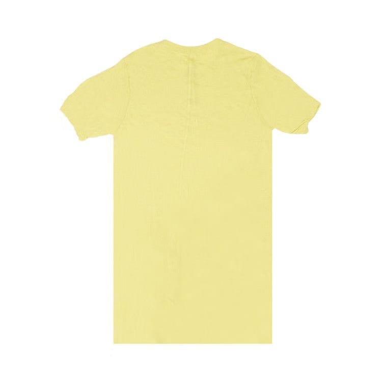 Rick Owens Double Layer Shorts-Sleeve T-Shirt Lime