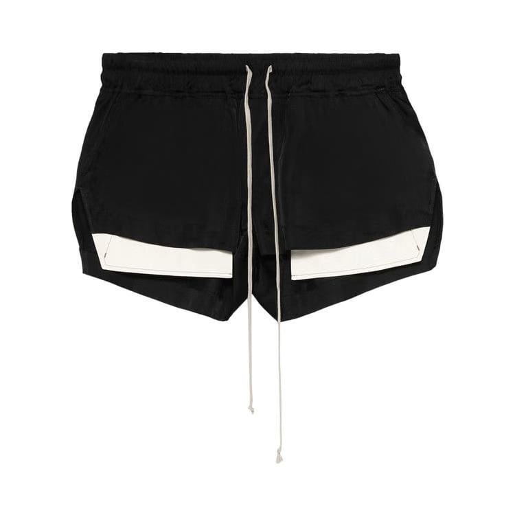 Rick Owens Silk Fog Boxers Black