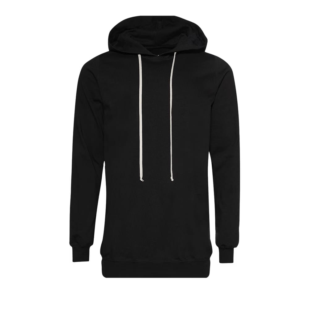 Rick Owens Basic Hoodie Black