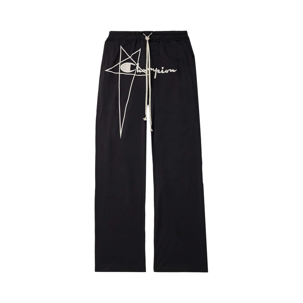 Rick Owens x Champion Dietrich Drawstring Joggers Black