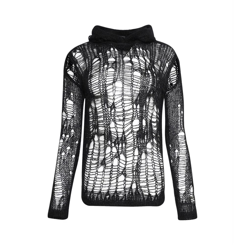 Rick Owens Spider Hoodie Black