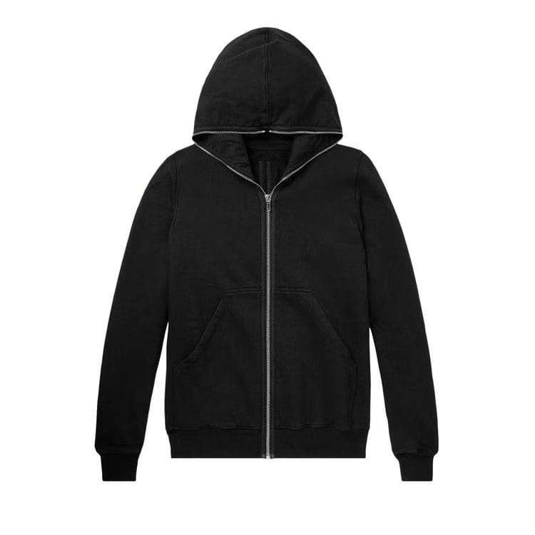 Rick Owens DRKSHDW Gimp Zip-Up Hoodie Black