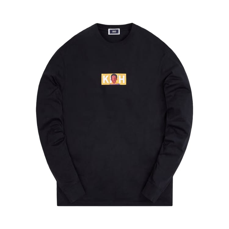 Kith For Shaina McCoy Classic Logo Long-Sleeve T-Shirt Black
