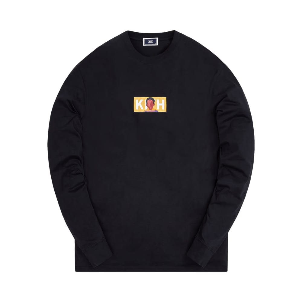 Kith For Shaina McCoy Classic Logo Long-Sleeve T-Shirt Black