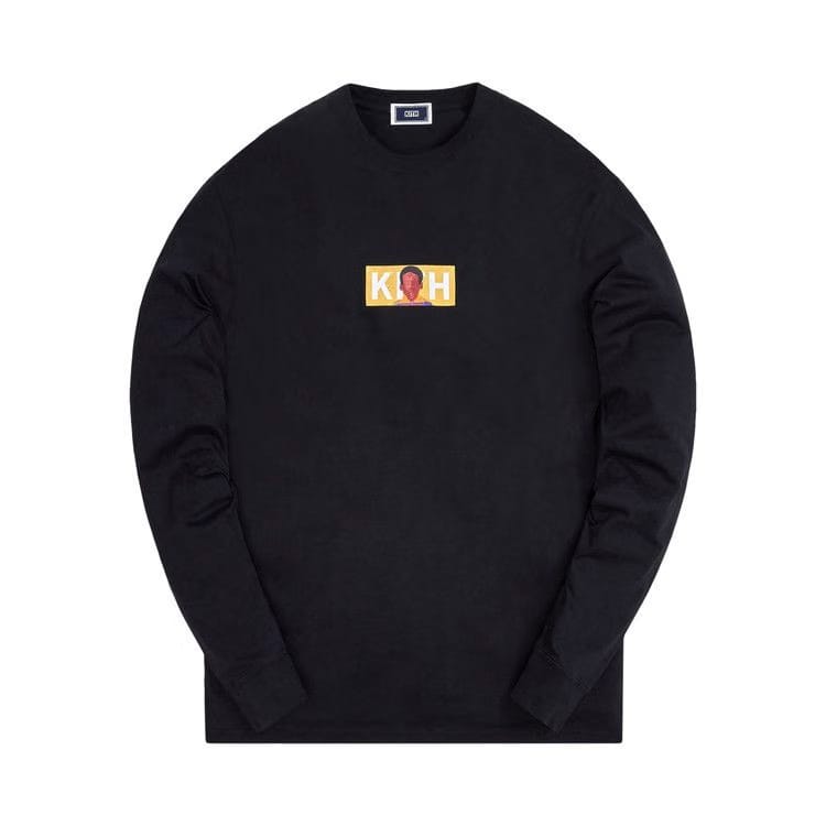 Kith For Shaina McCoy Classic Logo Long-Sleeve T-Shirt Black