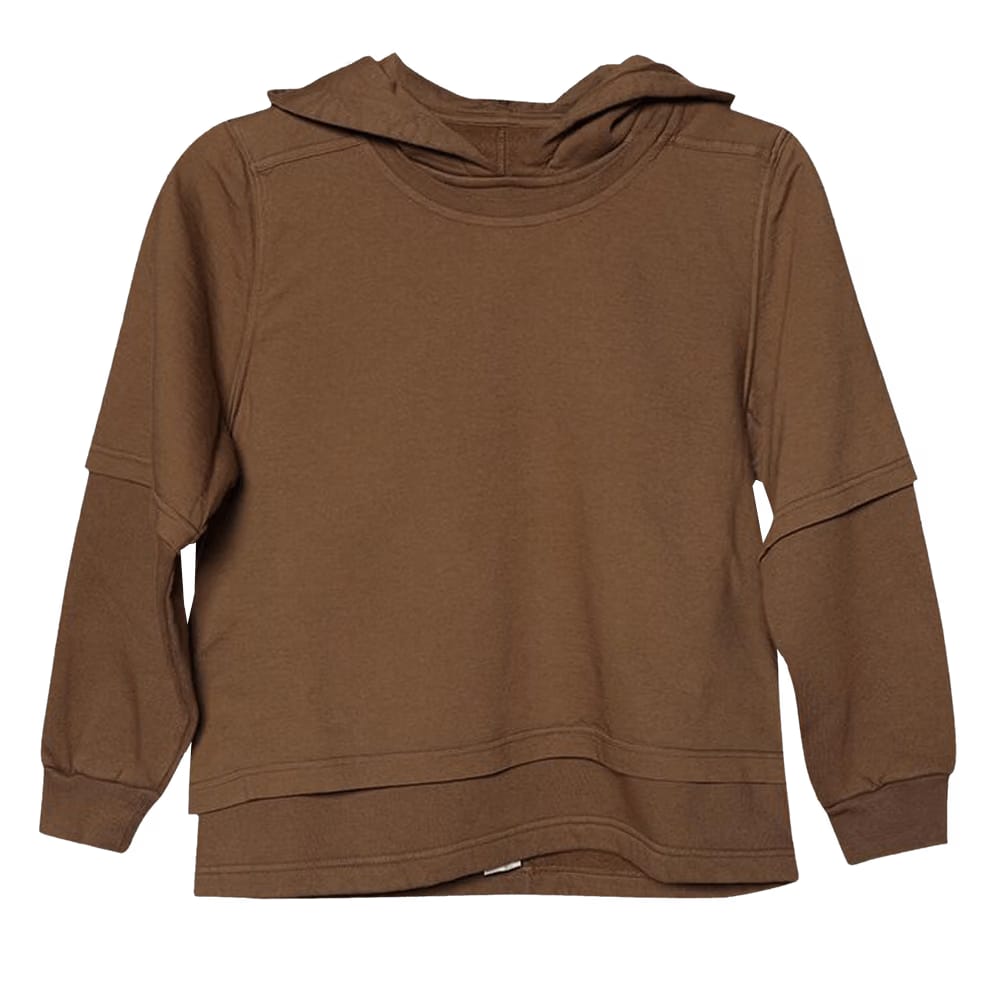 Rick Owens Kids Hoodie Khaki/Brown