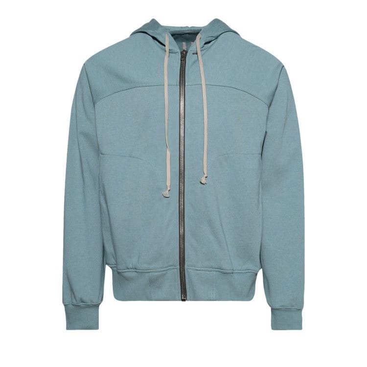Rick Owens Windbreaker Loose Fit Hoodie Mouthwash