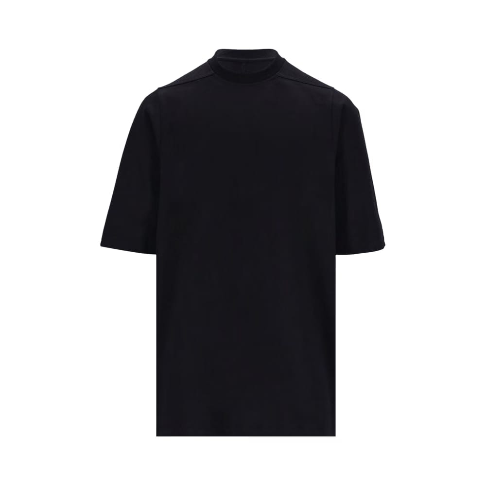 Rick Owens Jumbo Shorts-Sleeve T-Shirt Black