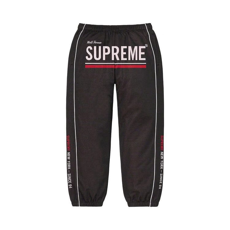 Supreme World Famous Jacquard Track Pant Black