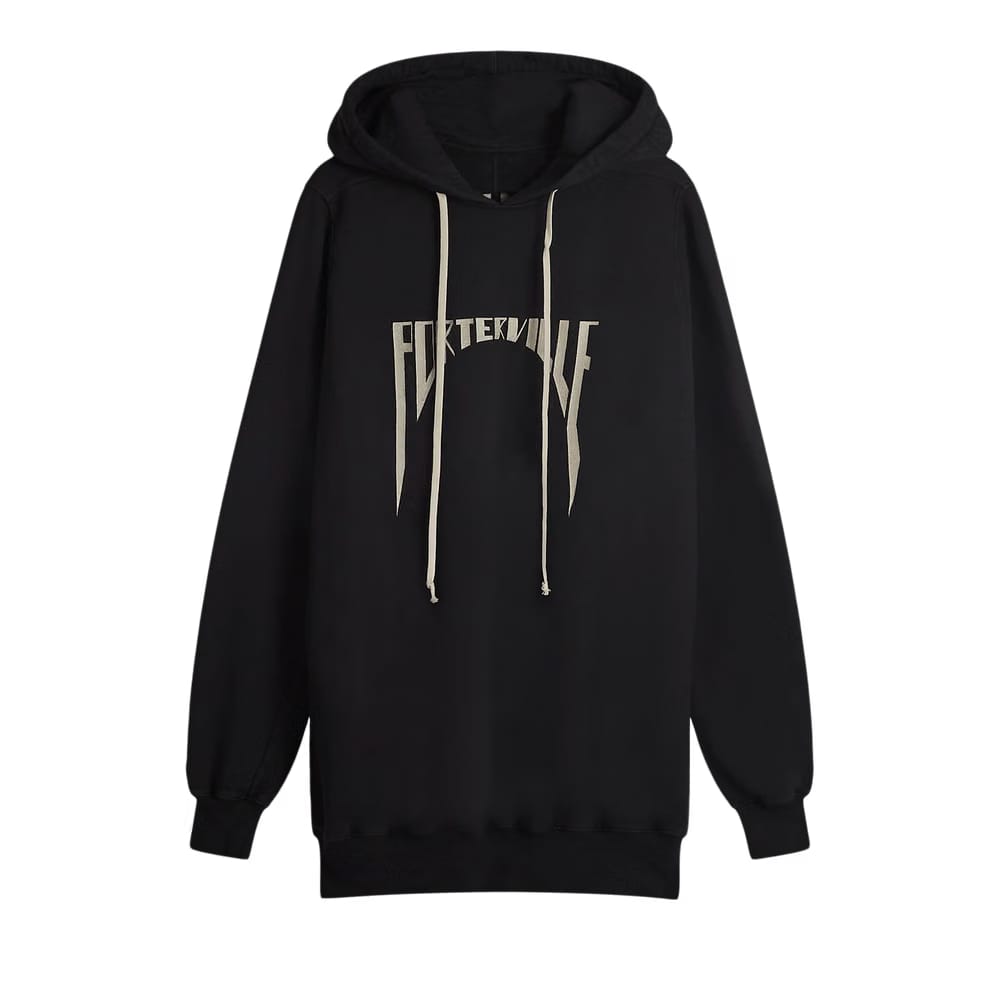 Rick Owens Porterville Hoodie Black/Pearl