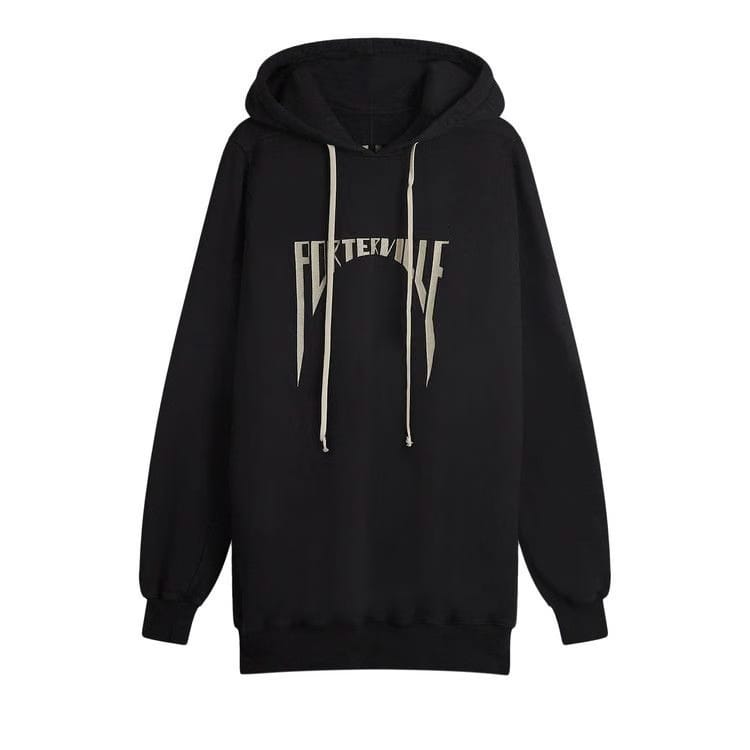 Rick Owens Porterville Hoodie Black/Pearl