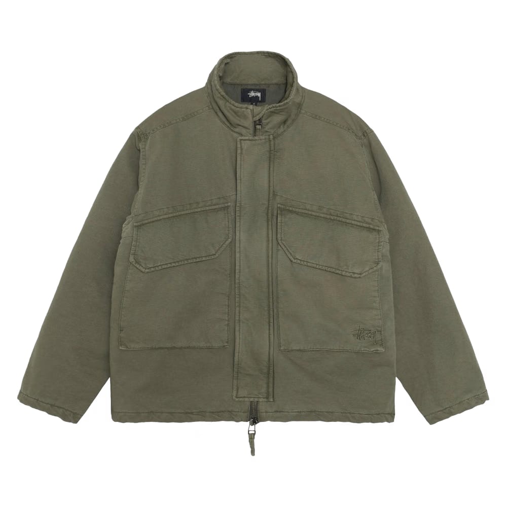 Stussy Insulated Field Jacket Olive
