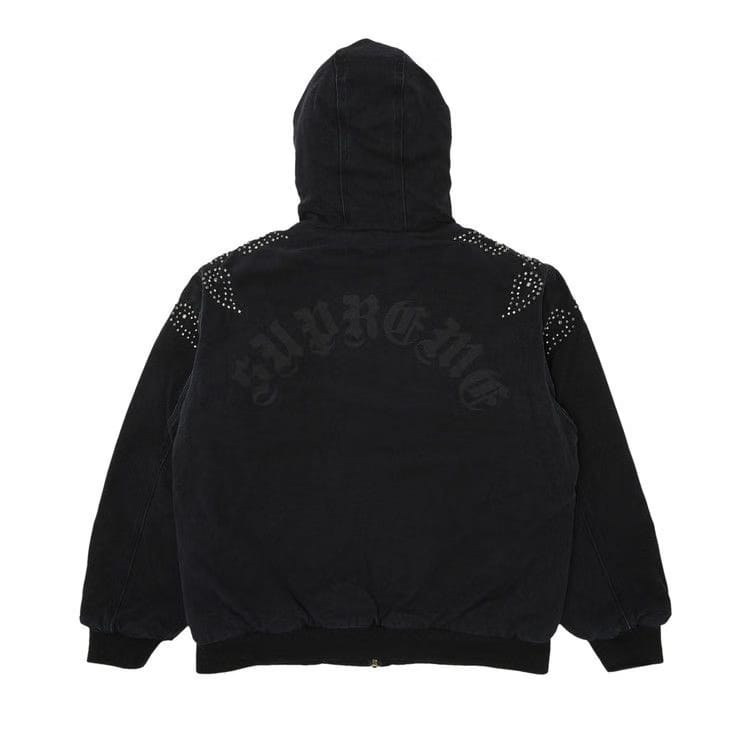 Supreme Paisley Studded Work Jacket Black