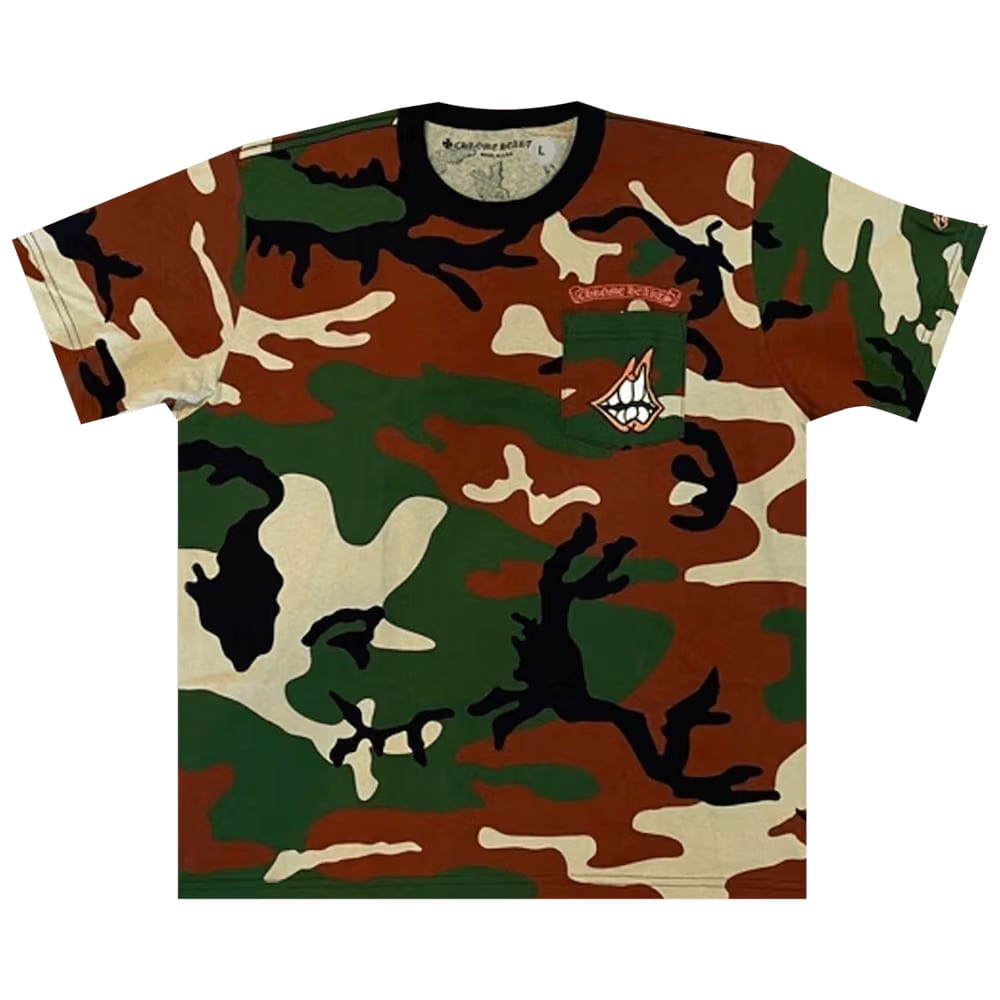 Chrome Hearts Matty Boy Caution T-Shirt Camo