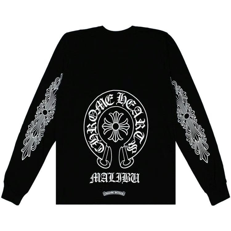 Chrome Hearts Malibu Exclusive Long-Sleeve T-Shirt Black