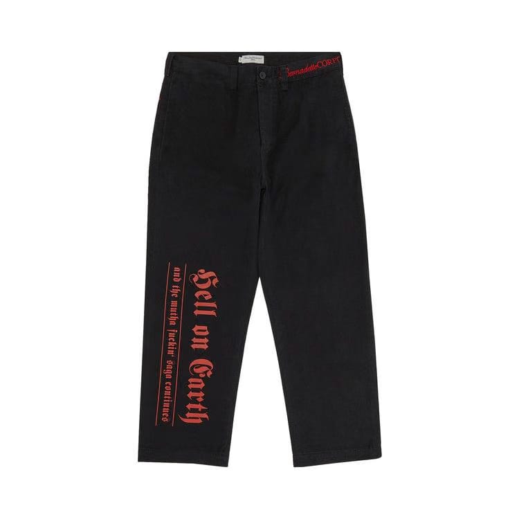 Supreme x Bernadette Corporation Old English Chino Pant Black