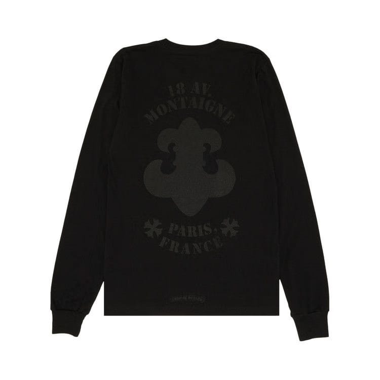 Chrome Hearts Paris Exclusive Long-Sleeve T-Shirt Black