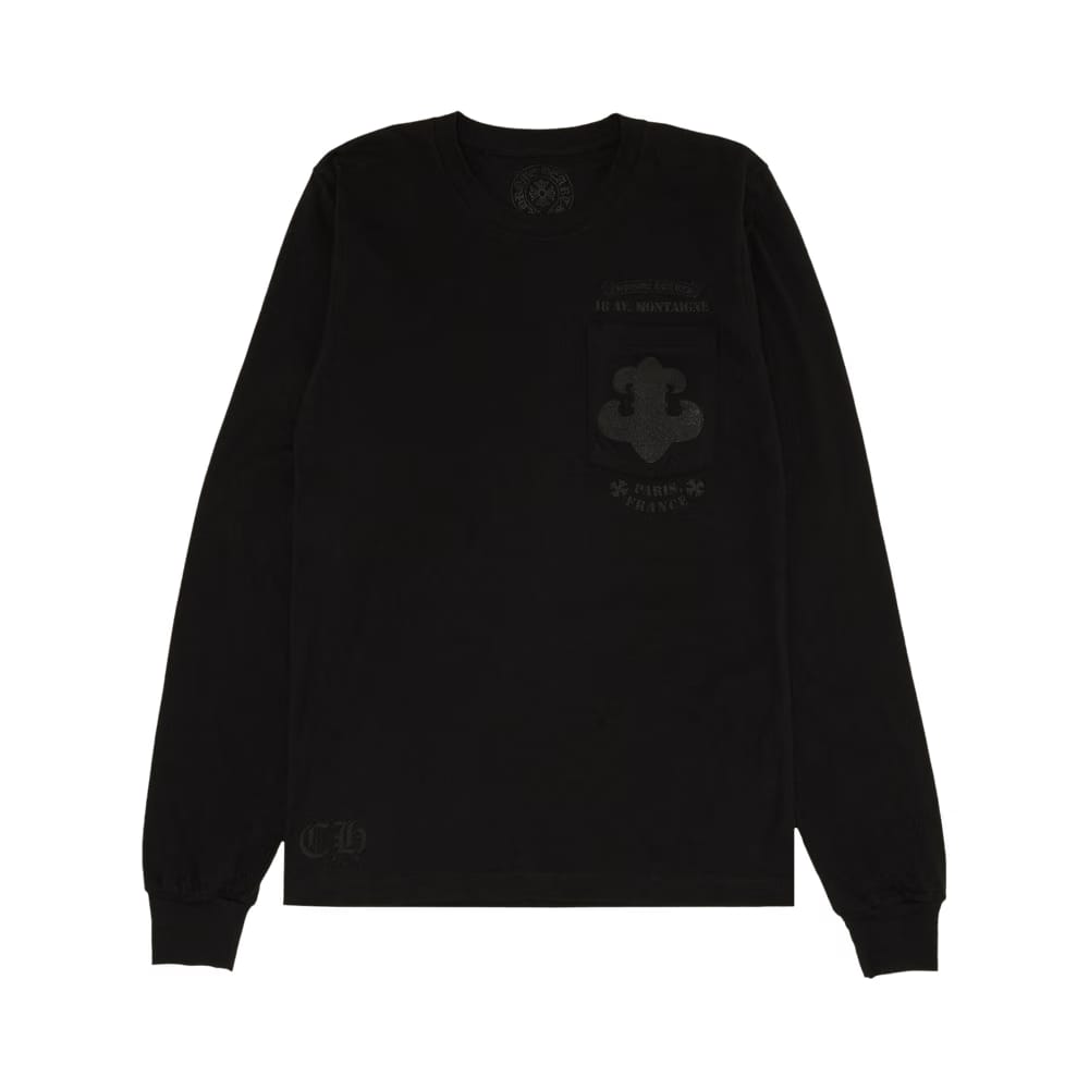 Chrome Hearts Paris Exclusive Long-Sleeve T-Shirt Black