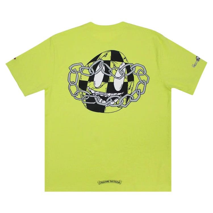 Chrome Hearts Matty Boy Link T-Shirt Lime Green
