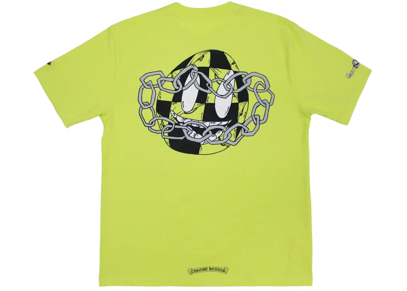 Chrome Hearts Matty Boy Link T-Shirt Lime Green