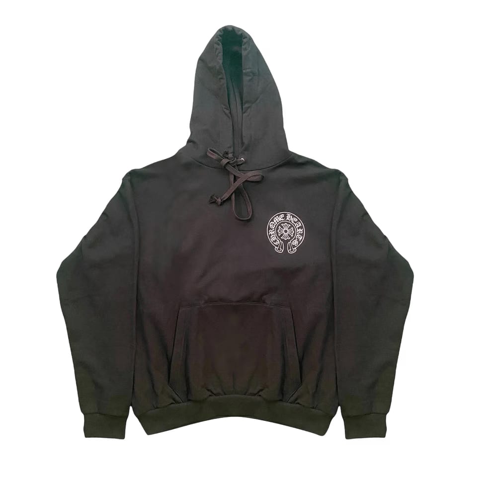 Chrome Hearts St. Barth Exclusive Horseshoe Hoodie Black