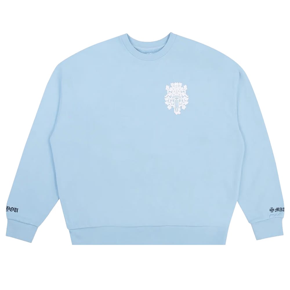 Chrome Hearts Miami Exclusive Dagger Crewneck Blue