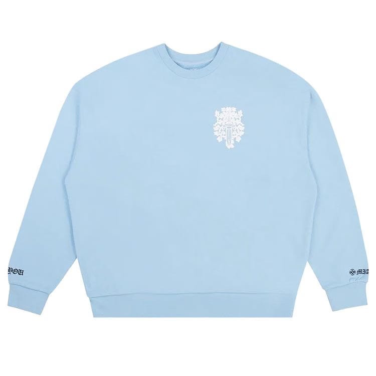 Chrome Hearts Miami Exclusive Dagger Crewneck Blue