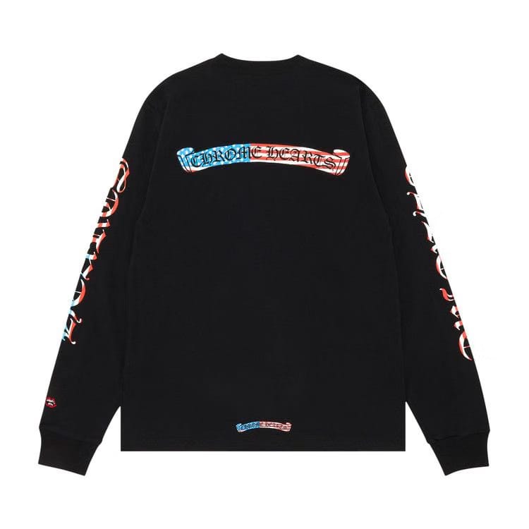 Chrome Hearts x Matty Boy America Long-Sleeve T-Shirt Black