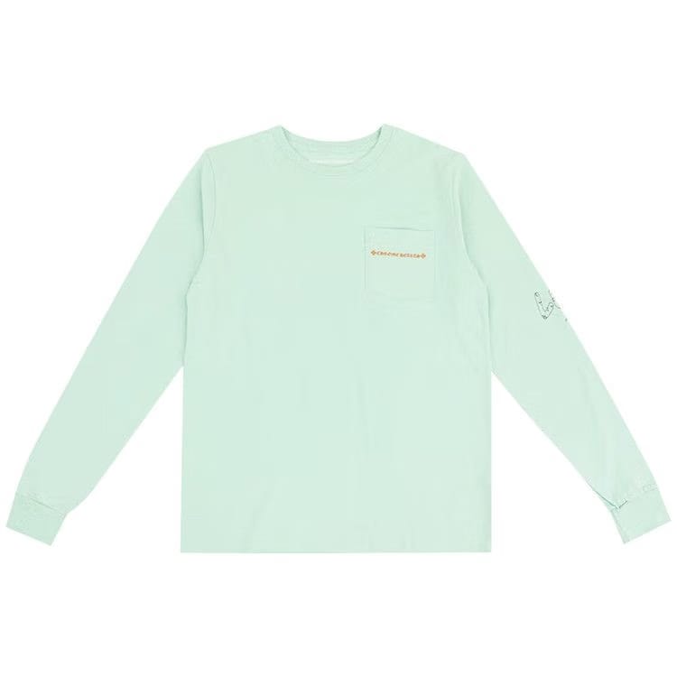 Chrome Hearts Matty Boy Lust Long-Sleeve T-Shirt Seafoam