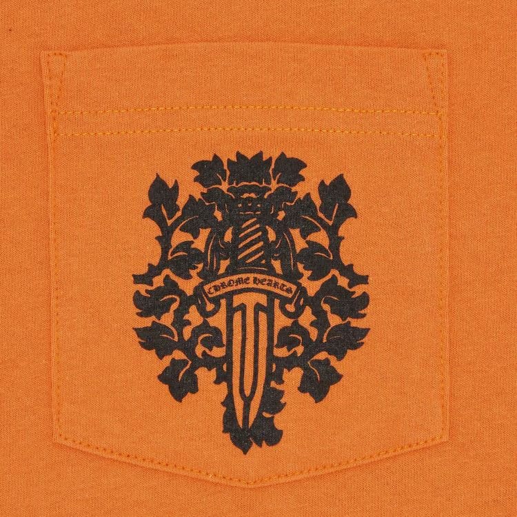 Chrome Hearts Vine Dagger T-Shirt Orange
