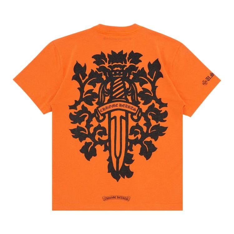 Chrome Hearts Vine Dagger T-Shirt Orange