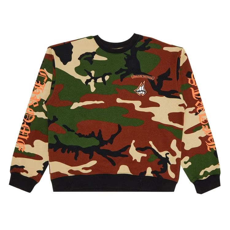 Chrome Hearts x Matty Boy Crewneck Camo