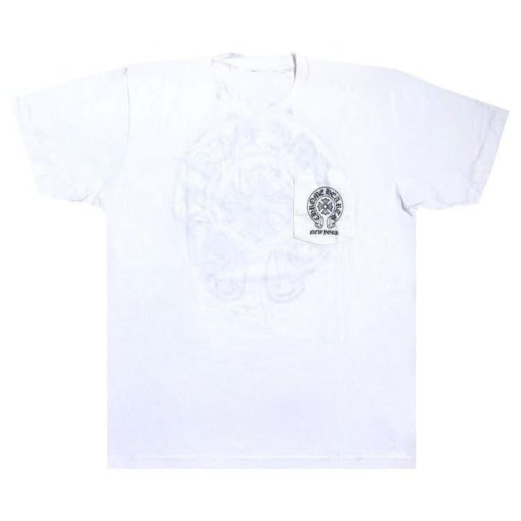 Chrome Hearts New York Horseshoe Pocket T-Shirt White