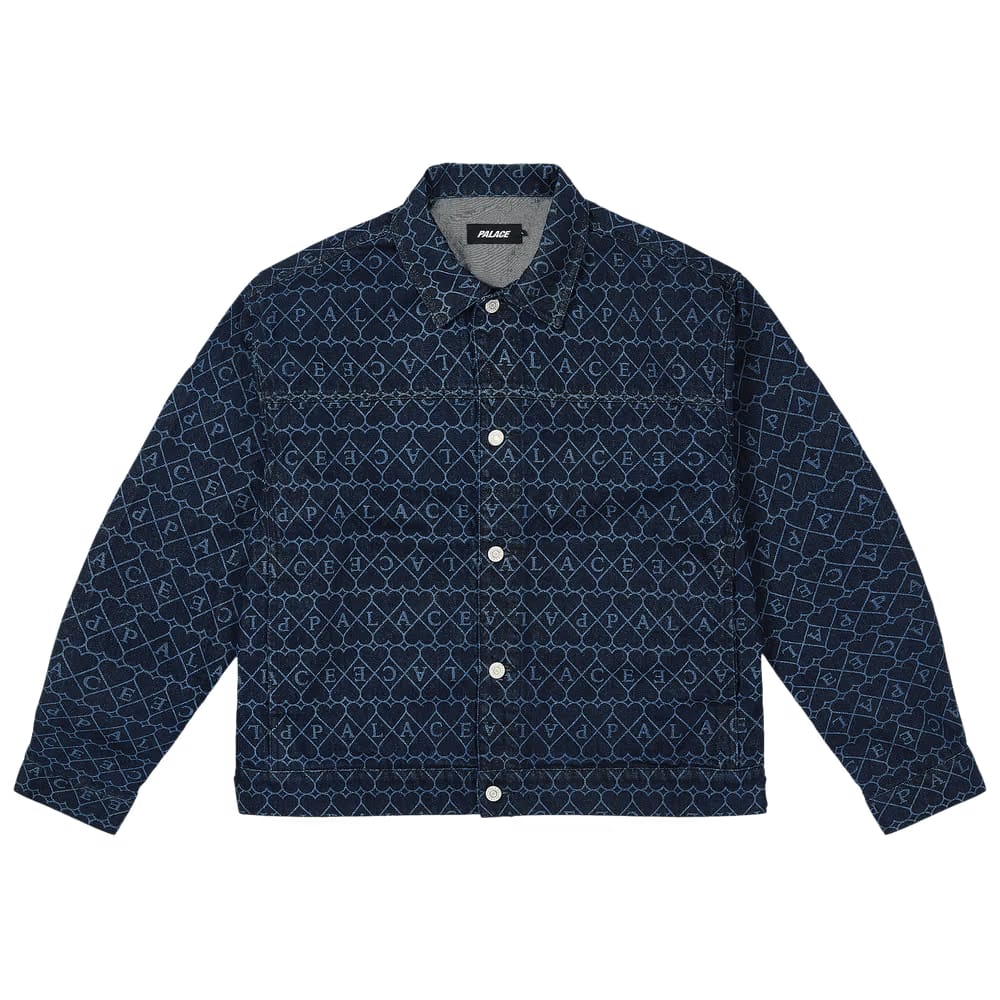 Palace Heart Denim Jacket Indigo