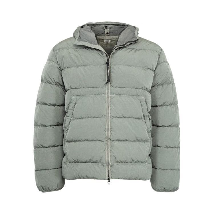 C.P. Company Chrome R Goggle Down Jacket Gunmetal