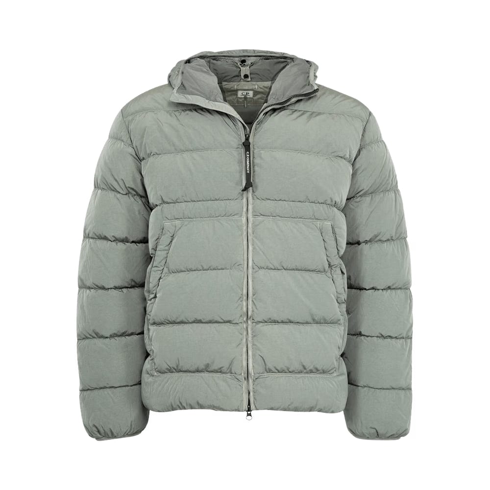 C.P. Company Chrome R Goggle Down Jacket Gunmetal