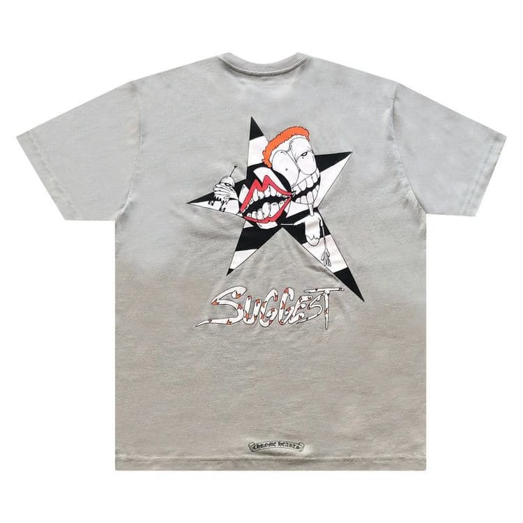 Chrome Hearts x Matty Boy Suggest T-Shirt Grey