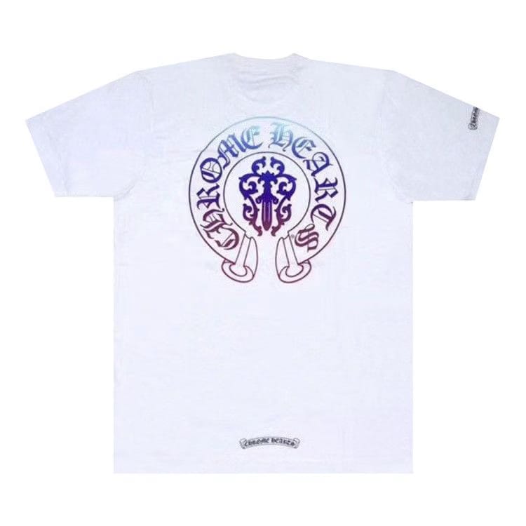 Chrome Hearts Gradient Dagger Motif Pocket T-Shirt White
